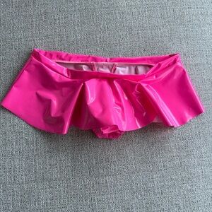 Vibrant Pink Men's Skirt
